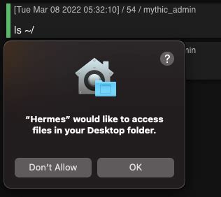 hermes tcc|Extended Attributes and TCC on macOS .